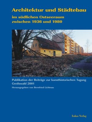 cover image of Architektur und Städtebau im südlichen Ostseeraum zwischen 1936 und 1980